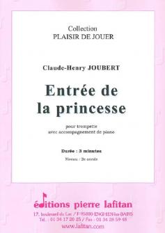 Joubert Claude henry Entree De La Princesse Trompette Sib Ou Ut Ou Cornet Et Piano