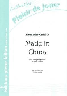 Carlin Alexandre Made In China Trompette Sib Ou Ut Ou Cornet Et Piano