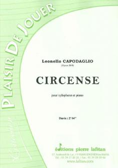 Capodaglio Leonello Circense Xylophone Et Piano