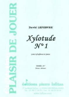 Lefebvre David Xylotude N 1 Xylophone Et Piano