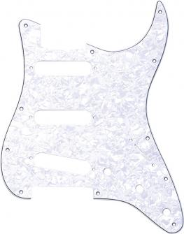 Plaque Guitare Stratocaster White Pearl