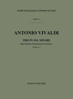 Vivaldi A Sonate In Sol Min Rv 85 Violon Et Luth