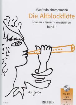 Zimmermann Manfredo Die Altblockflöte Vol 1