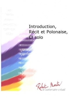 Weber Cm Pichaureau C Introduction Rcit Et Polonaise Clarinette Solo