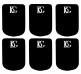 A10S - COMPENSADOR BOQUILLA SMALL BLACK 0,8MM (X6)