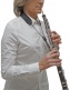 O33E - CORREIA OBOE NYLON ELASTICO (METAL HOOK)