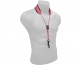 S29SH - LEATHER STRAP FOR SAX RED (CARABINER)