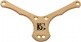 Cordon Yoke Zen Noir (taille XL) - Mousqueton Métal - Sax Alto/ Ténor