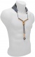 Cordon Yoke Zen Noir (taille XL) - Mousqueton Métal - Sax Alto/ Ténor