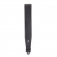 COMFORT LEATHER AUTO LOCK GUITAR STRAP, BLACK