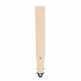 COMFORT LEATHER AUTO LOCK GUITAR STRAP, TAN