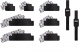 Pedal Grip Strips, Variety Pack