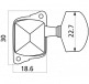 6 MACHINE HEADS FOR STEEL S