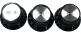 SPLIT PAR 3 SG SETTING BUTTONS, BLACK (1 VOLUME AND 2 TONE)