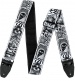 STRAP I LOVE DUST I LOVE DUST SKULLS BLACK/WHITE