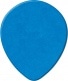 TORTEX TEARDROP, SACHET DE 72, BLUE, 1.00 MM