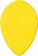 TORTEX SMALL TEAR DROP PICK 0,73MM BAG OF 36