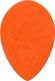 TORTEX SMALL TEARDROP, BAG OF 36, ORANGE, 0.60 MM