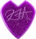 Kirk Hammet Purple Sparkle Jazz III 1,38Mm X 6