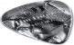 Celluloid Black Perloid Medium par 12