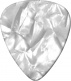GENUINE CELLULOID CLASSIC, PLAYER'S PACK OF 12, PERLOID WHITE, EXTRA HEAVY
