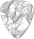 Celluloid White Perloid Medium par 12