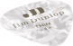 PICK CELLULOID WHITE PERLOID THIN 12 PCS.