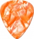GENUINE CELLULOID CLASSIC, PLAYER'S PACK OF 12, PERLOID ORANGE, MEDIUM