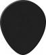 BLACK TEARDROP HEAVY BAG OF 12