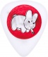 FRANK KOZIK, BAG OF 36, DEVIL BUNNY, WHITE 0.60 MM