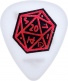 DIRTY DONNY II, BAG OF 36, ICOSAHEDRON, WHITE 1.00 MM
