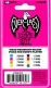Médiators Everlast 12 Pack Rose 0,60Mm