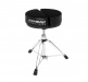 SPG-ARTB ROUND DRUM THRONE SPINAL-G BLACK - 3 LEG BASE