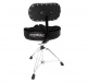 SPG-BBR DRUM THRONE SPINAL-G BACK REST BLACK - 3 LEG BASE