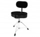 SPG-BBR DRUM THRONE SPINAL-G BACK REST BLACK - 3 LEG BASE