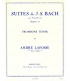 Lafosse Andre - Suites De Bach Pour Trombone Ténor