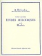 DEBONDUE ALBERT - 24 ETUDES MELODIQUES - HAUTBOIS