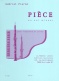 PIERNE GABRIEL - PIECE EN SOL MINEUR - HAUTBOIS & PIANO