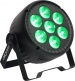 PAR WASH 7X 30W RGBWW 4-IN-1, 15° OPTIC