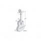 Student 3F Ct E1 Flamenco + 9730 10Mm Gigbag