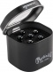 Set Chevilles Liquid Metal Black, Paua