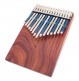 Kalimba Alto Celeste 15 Notes Sur Table + Pickup