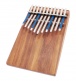 KALIMBA JUNIOR CELESTE DIATONIC 11 NOTES BOARD-RESONATOR