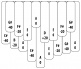 KARIMBA AFRICAN-TUNED 17 NOTES BOARD-RESONATOR