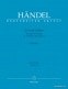 HANDEL G.F. - ACIS AND GALATEA HWV 49b (2nd VERSION) - VOCAL SCORE