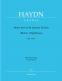 HAYDN J. - MISSA BREVIS ST JOANNIS DE DEO, LITTLE ORGAN MASS HOB.XXII:7 - VOCAL SCORE