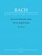 BACH J.S. - THE SIX ENGLISH SUITES BWV 806-811 - HARPSICHORD