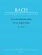 BACH J.S. - THE SIX ENGLISH SUITES BWV 806-811 - CLAVECIN