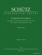 SCHÃœTZ H. - GEISTLICHE CHOR-MUSIK SWV 391-397 - SCORE