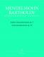 MENDELSSOHN BARTHOLDY F. - SIEBEN CHARAKTERSTUCKE OP.7, SECHS KINDERSTUCKE OP.72 - PIANO